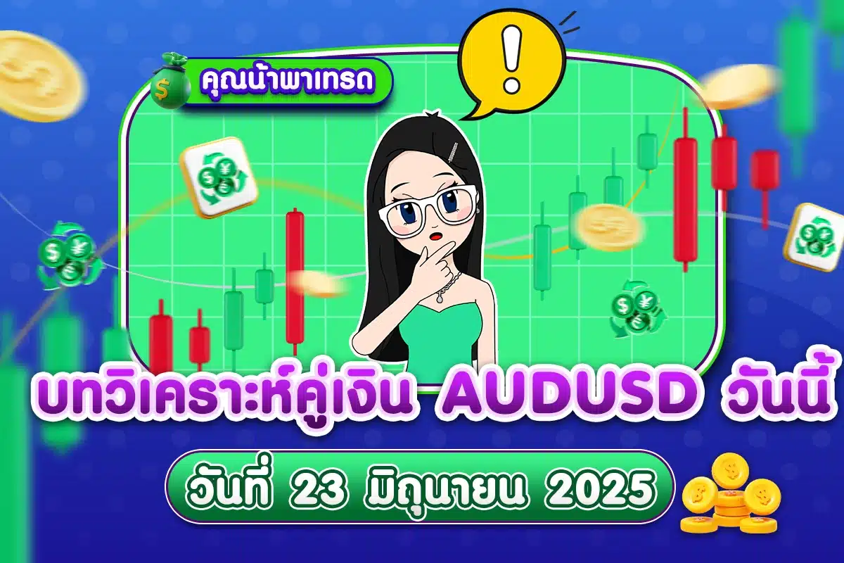 บทวิเคราะห์คู่เงิน AUDUSD 23 มิถุนายน 2025